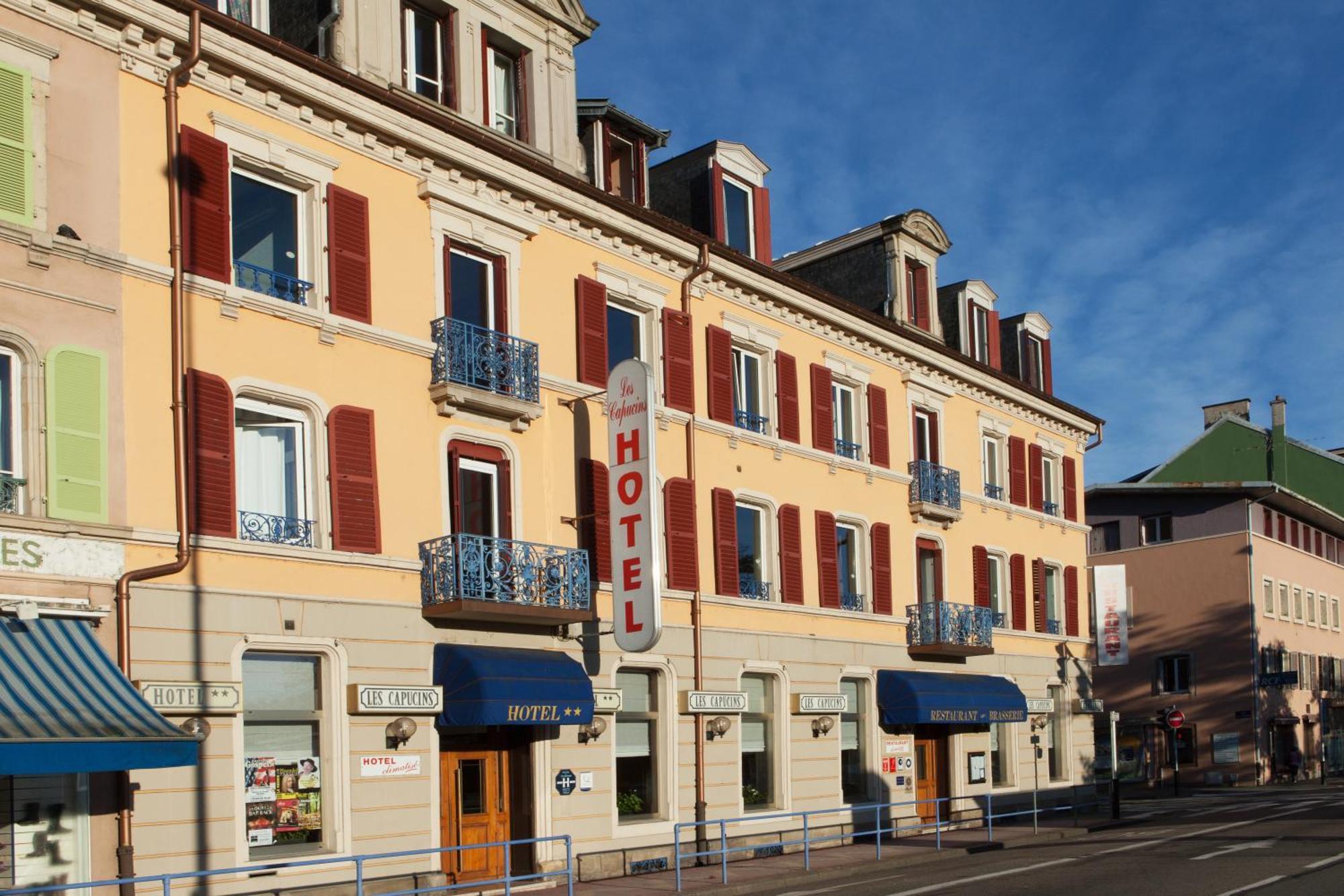 Hotel Restaurant Les Capucins Belfort Exterior foto