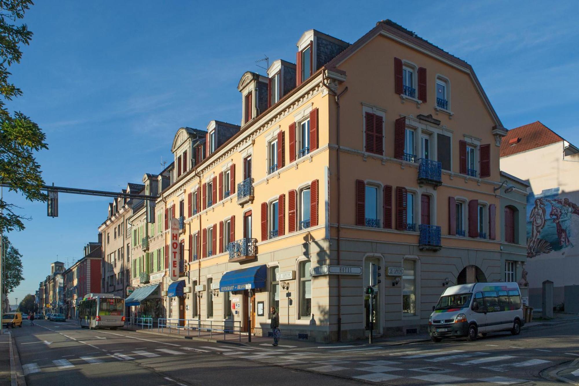 Hotel Restaurant Les Capucins Belfort Exterior foto